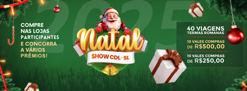 Banner Oferta de Natal simples verde, dourado e vermelho.png